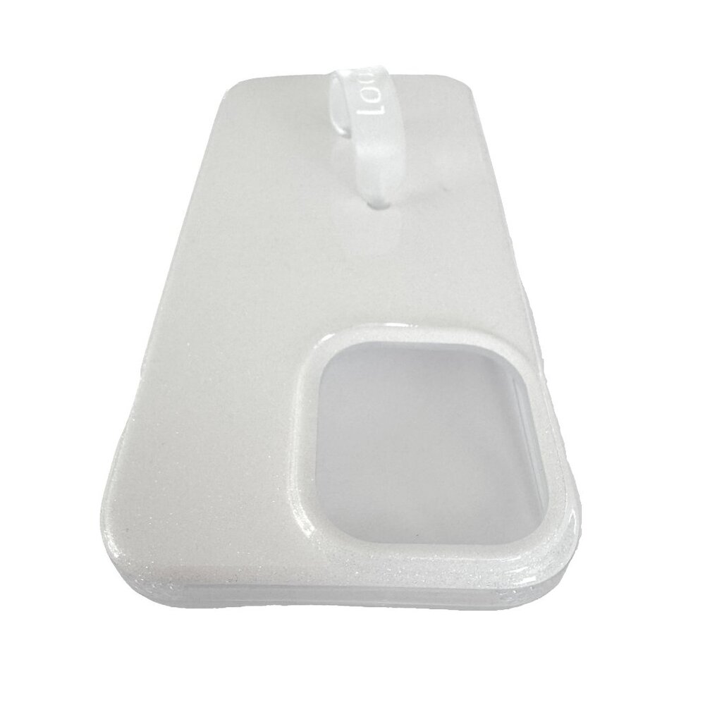 NWT Loopy WHITE SHIMMER iPhone 15 Pro Max Phone Case - Righty - Picture 5 of 10